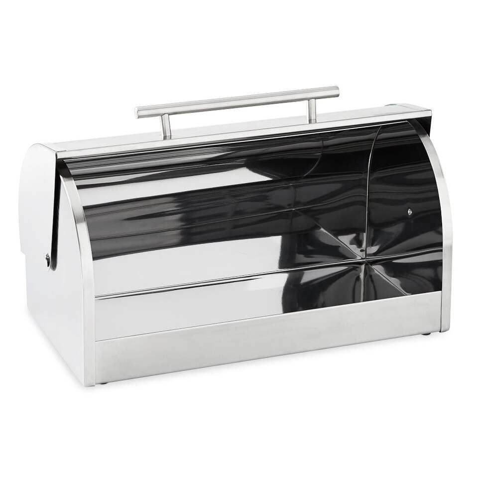 Stainless Steel and Glass Bread Box Williams Sonoma Australia